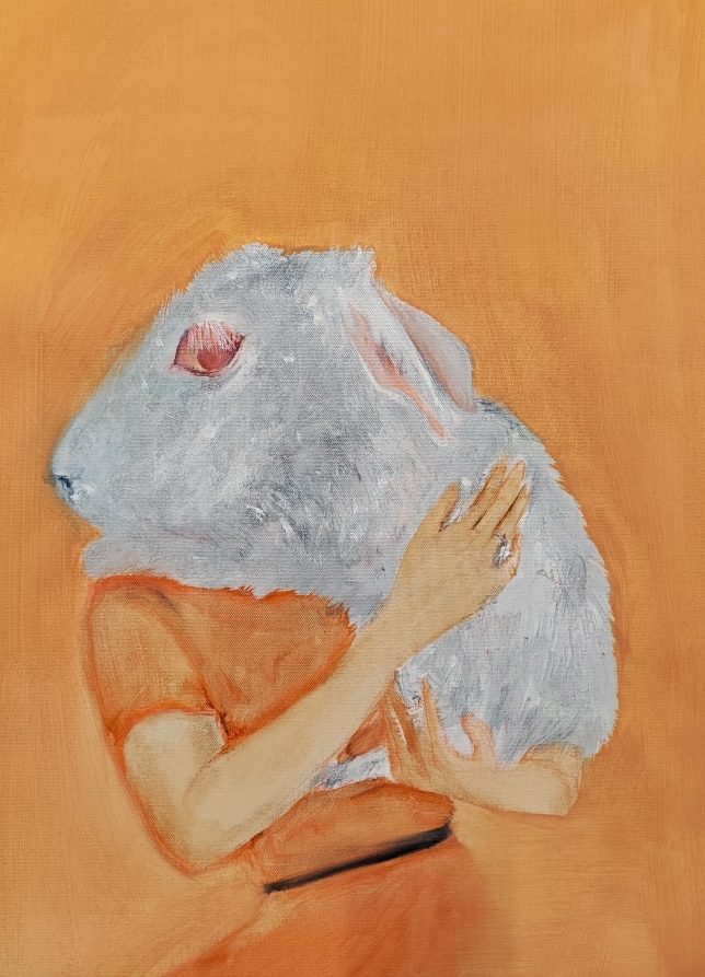 Painting for sale online - Rabbit me