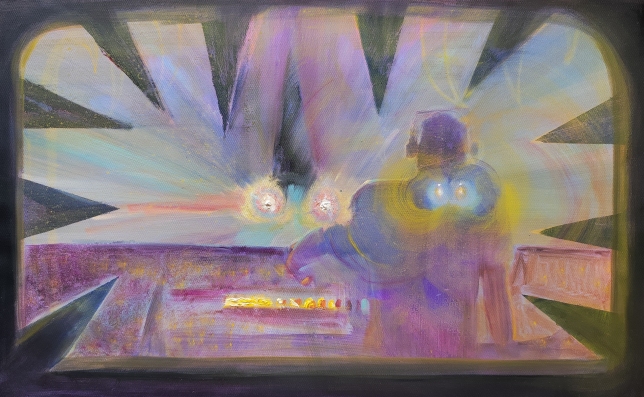 Painting for sale online - Karacus Marakus IX. Headligths