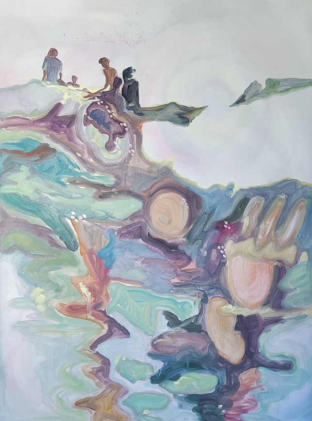 Painting for sale online - Water gives freedom