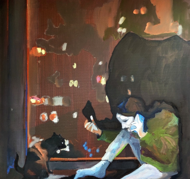 Painting for sale online - Phone call