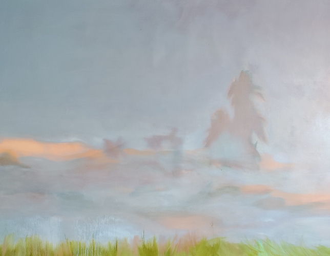 Painting for sale online - Fog. Cold light