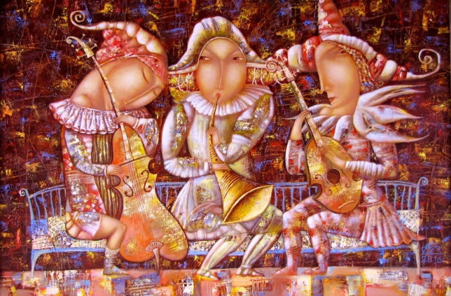 Painting for sale online - Evening melody