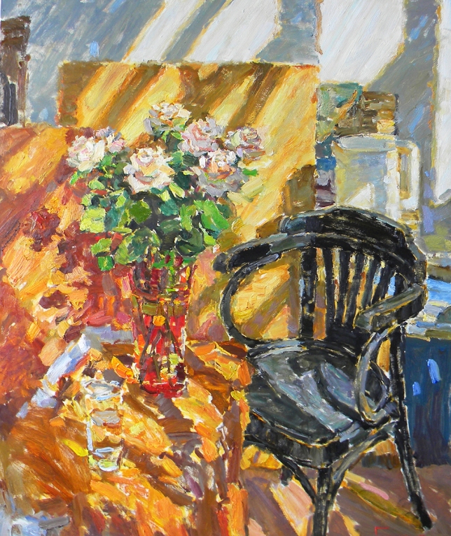 Painting for sale online - The Morning in Workroom