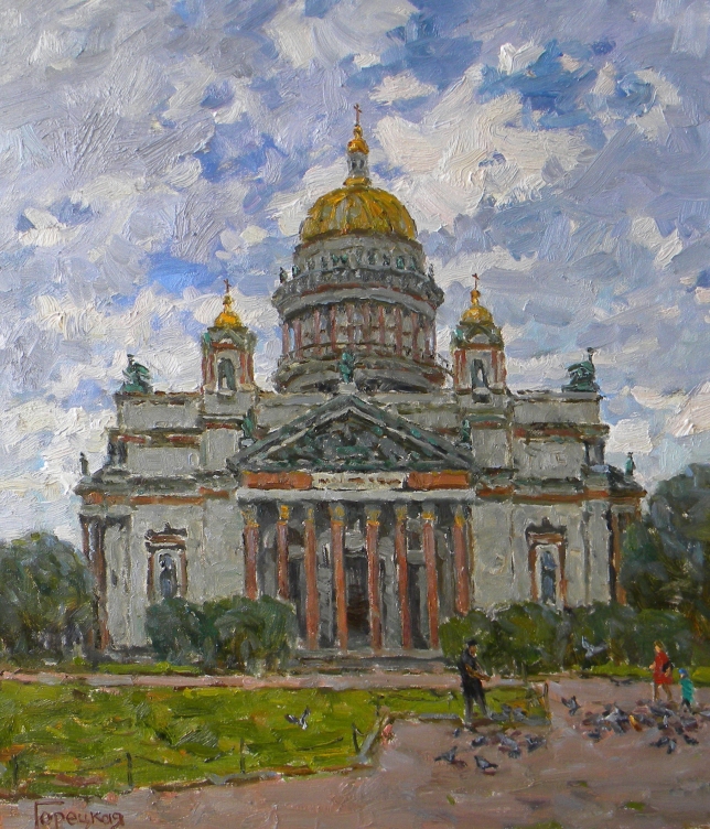 Painting for sale online - The Isaakievsky Cathedral
