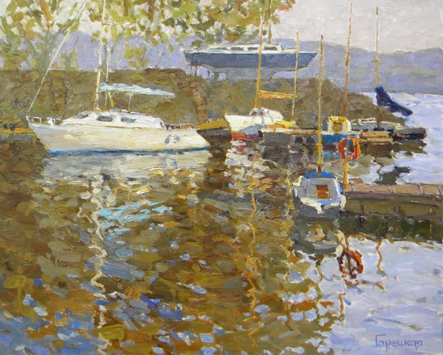 Painting for sale online - Togliatti's Yacht Club