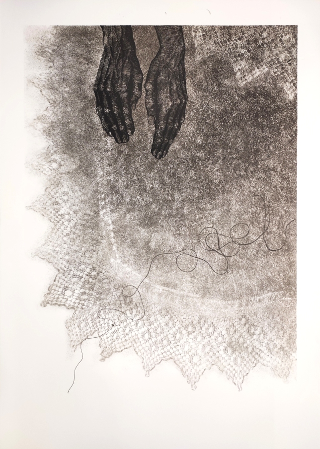 Painting for sale online - Shawl (diptych)