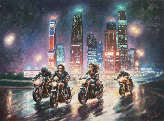 Painting for sale online - Wind, speed and extreme