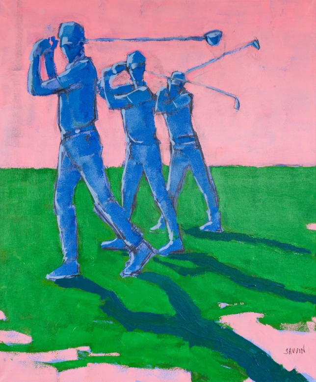 Painting for sale online - Driving Range #2