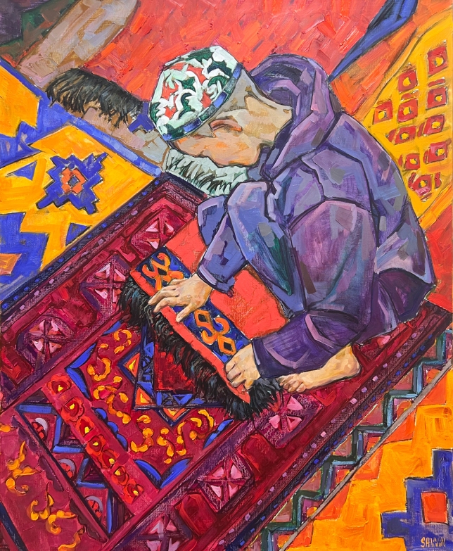 Painting for sale online - Old Buhara