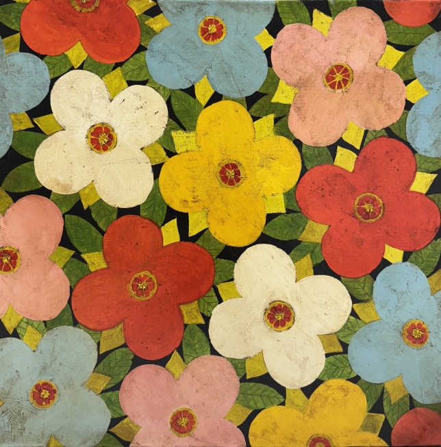 Painting for sale online - Flower meadow