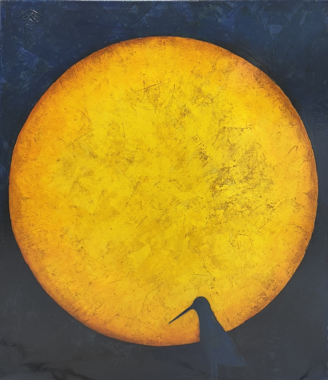 Painting for sale online - Lonely Moon