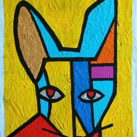Painting for sale online - I'm a bunny