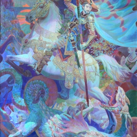 Painting for sale online - Saint George