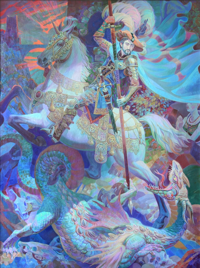 Painting for sale online - Saint George