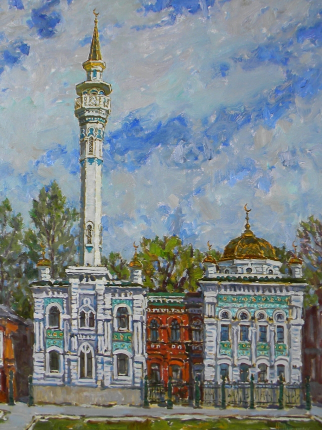 Painting for sale online - Historical Mosque in Samara.