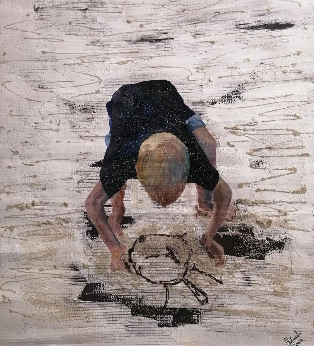 Painting for sale online - Demiurge