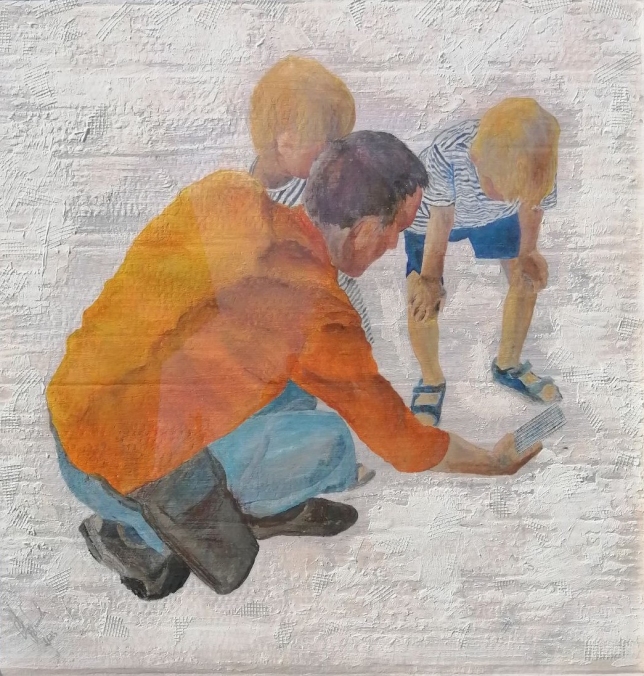 Painting for sale online - What do you say, 