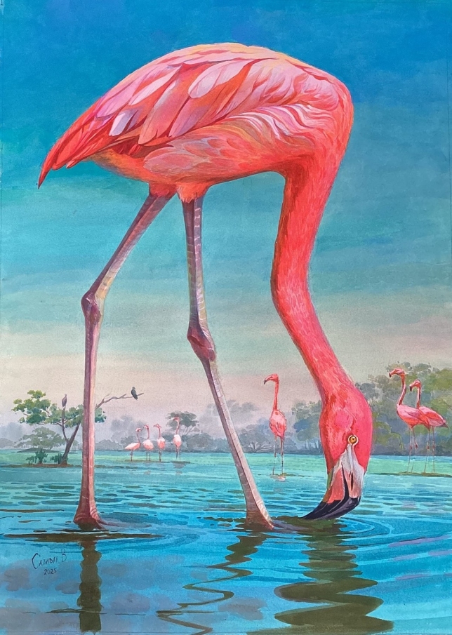 Painting for sale online - Caribbean Lady