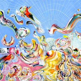 Painting for sale online - Opus 4 Series Reflection