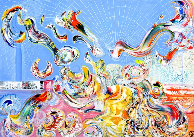 Painting for sale online - Opus 4 Series Reflection