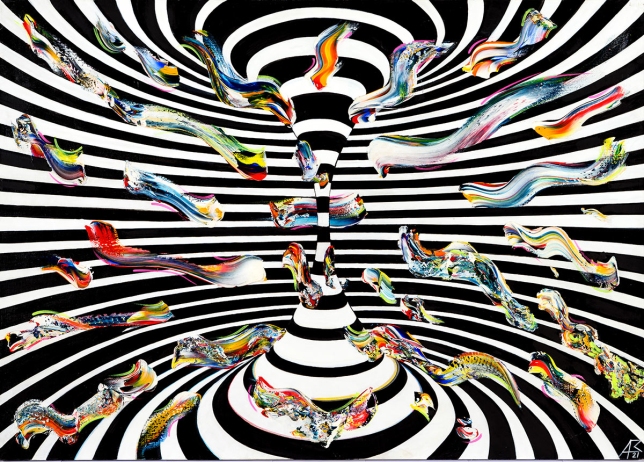 Painting for sale online - Opus 7 Series Reflection