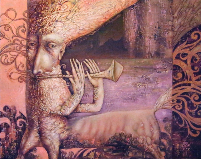 Painting for sale online - The Centaur and the Melody of Wisdom