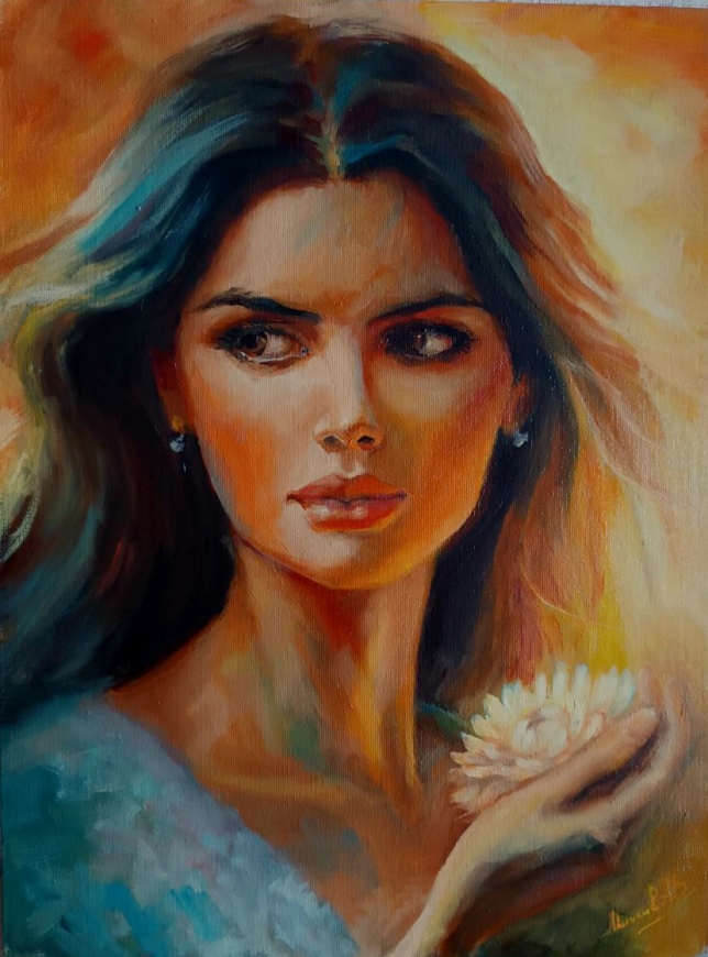 Painting for sale online - Flower