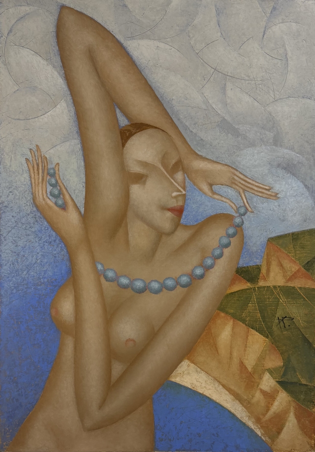 Painting for sale online - Wind Dance/Coral Beads