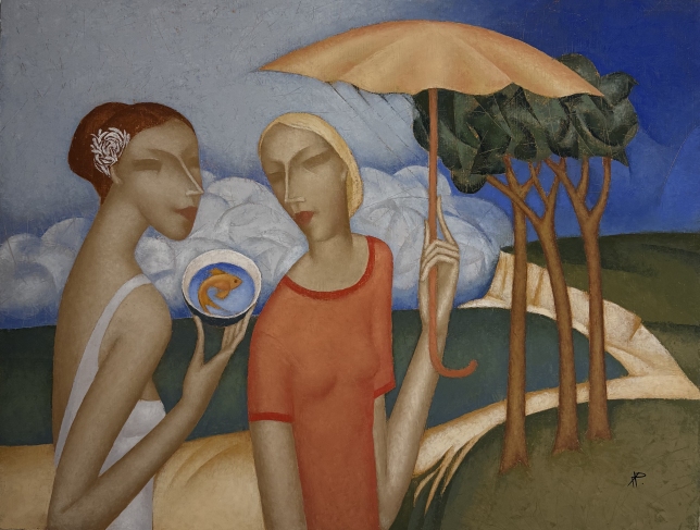 Painting for sale online - Golden Fish