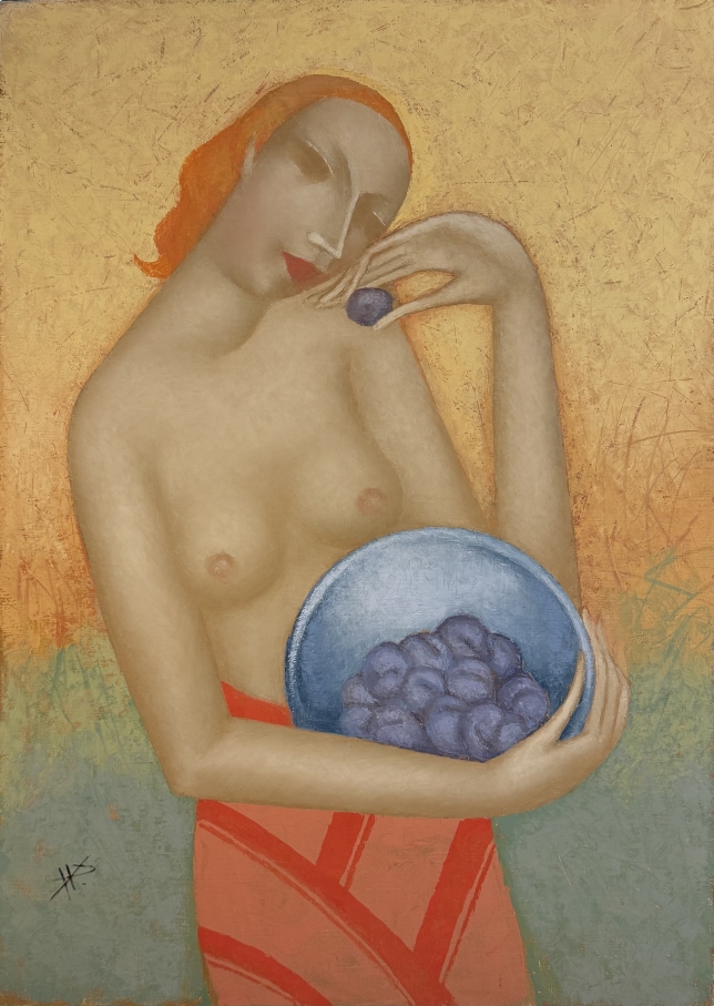 Painting for sale online - Plums