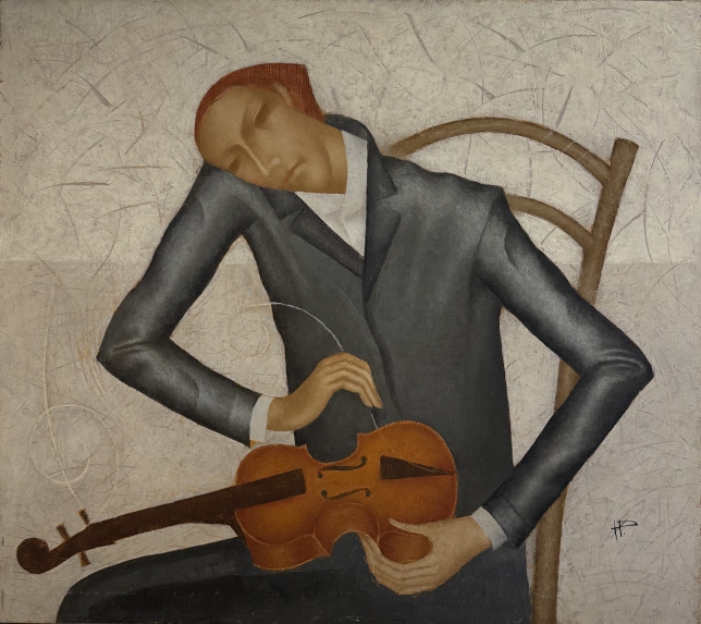 Painting for sale online - Violinist