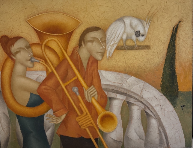 Painting for sale online - Musicians