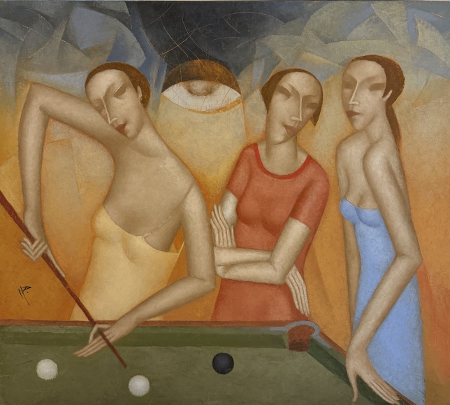 Painting for sale online - Billiards