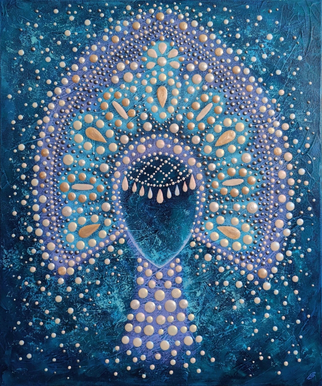 Painting for sale online - Pearl Kokoshnik