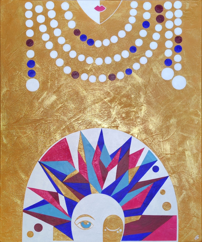 Painting for sale online - Fragments of time II