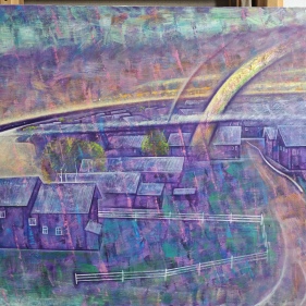 Painting for sale online - Sky is Near