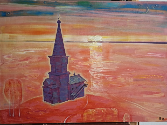 Painting for sale online - Sunset