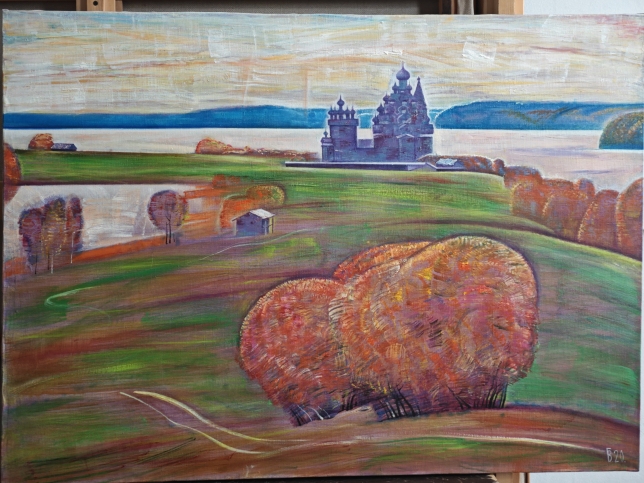 Painting for sale online - Kizhi