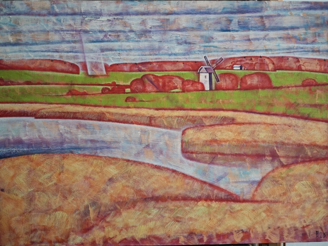 Painting for sale online - Familiar places