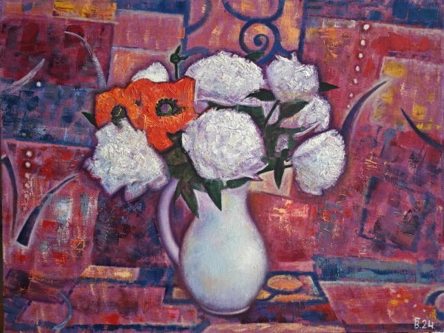Painting for sale online - Bouquet