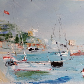 Painting for sale online - Once upon a time in Yalta