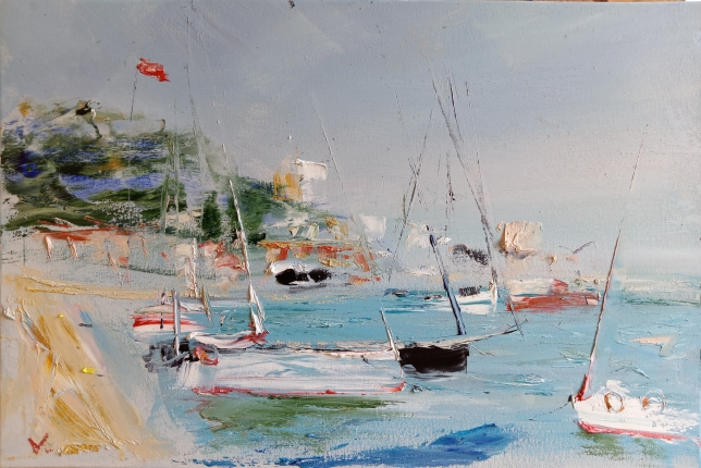 Painting for sale online - Once upon a time in Yalta