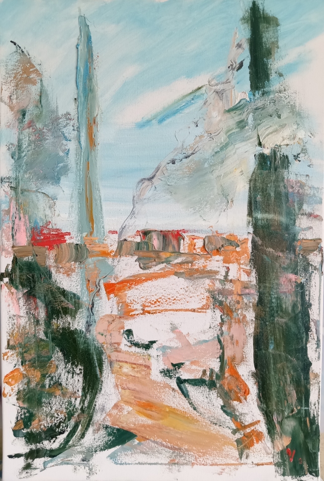 Painting for sale online - In the Gurzufsky Park