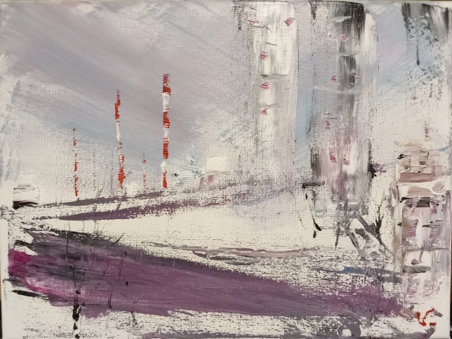 Painting for sale online - Moscow Urban Studies