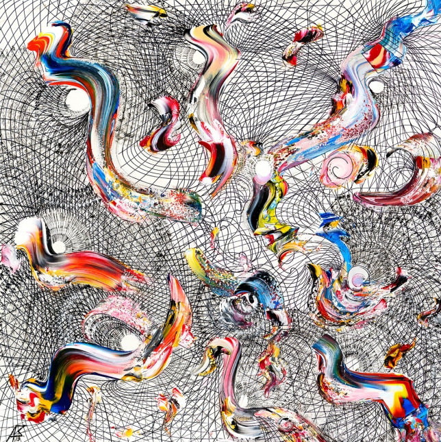 Painting for sale online - Opus 102 Series «Reflection»