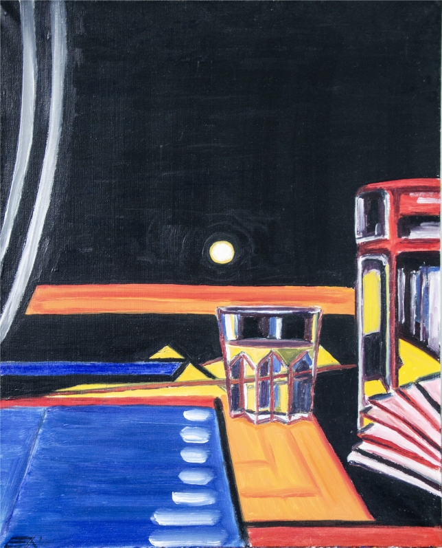 Painting for sale online - Temple