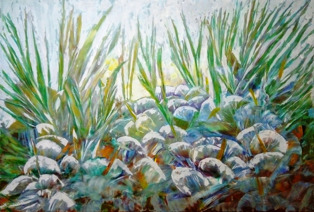 Painting for sale online - Flowers and leaves