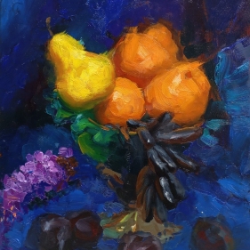 Painting for sale online - Tangerines