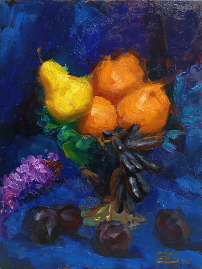 Painting for sale online - Tangerines