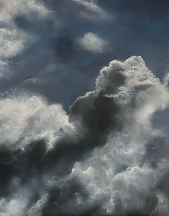 Painting for sale online - Look Up. The Celestial Satin series